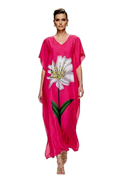 NO BRAND Women's Elegant Maxi Kaftan Dress