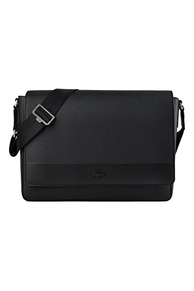 Lacoste Chantaco Aktentaschen Messenger Leder 35 cm