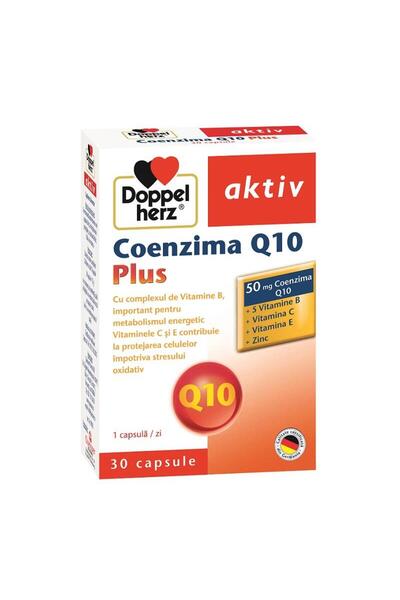 doppel herz Coenzima Q10 50mg Plus Aktiv 30cps