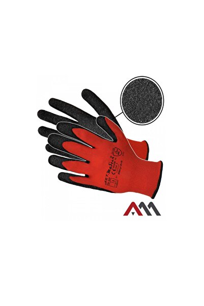 Artmaster Mănuși de protecție RWnyl B+R cat.2, roșii, mărimea 8, Artmas ART 7...