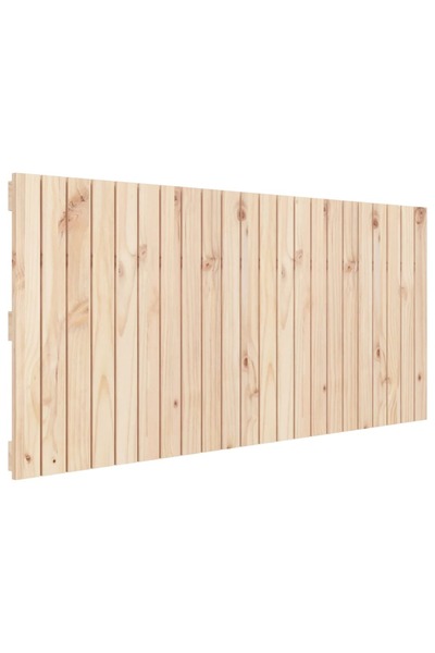 vidaxl Tăblie de pat pentru perete, 140x3x60 cm, lemn masiv de pin