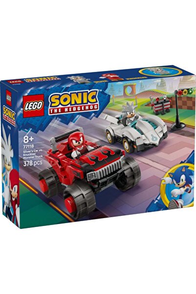 LEGO ® Sonic The Hedgehog - Masina lui Silver vs Camionul gigant al lui Knuck...