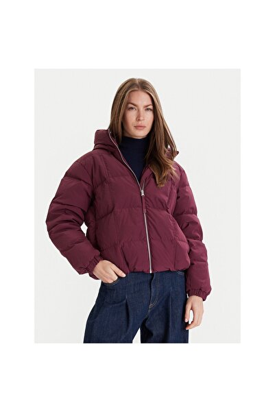 United Colors of Benetton Geacă de puf pentru femei 22T6DN086 Mov