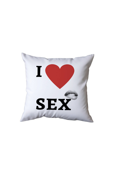 Beramussa I Love S*X +18 Adult Pillow, Funny Gift