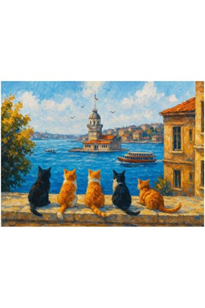Yıldızan 1000 Pieces - Maiden’S Tower Cats 931845