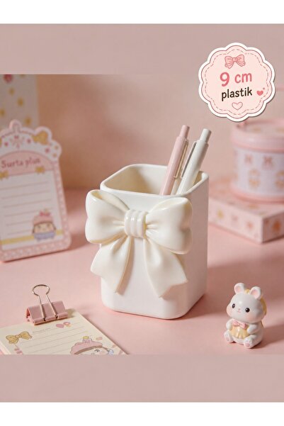 Filkorium3D Minimal Design Bowknot Pen Holder/Toothbrush Holder/Makeup Organi...