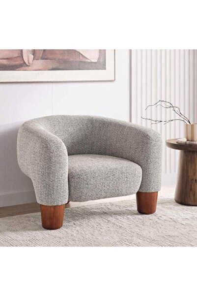 PAN HOME FREEM SINGLE SEATER SOFA - BROWN