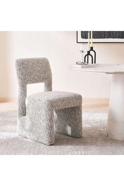 PAN HOME GAIA DINING CHAIR - BROWN