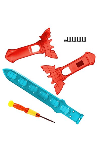 Jys NS219 Σπαθιά (2 τεμάχια) για Nintendo Sword Fit (Κόκκινο)