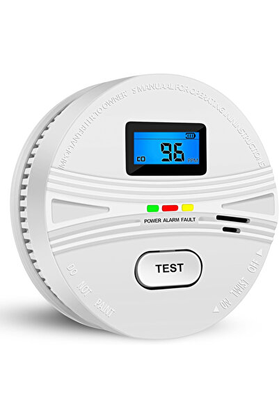 Simply Joy Detector 2-în-1 de monoxid de carbon și fum, Simply Joy, Senzor du...