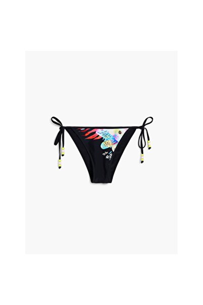 Desigual Slip de bikini pentru femei 26SWMK21 Negru