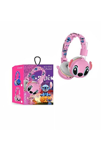 Stitch "Stitch" Wireless Headphones for Children with Ah-906 Model Featuring ...