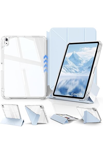 Covpor iPad 11. Nesil (A16) 2025 v 10.Nesil 2022 ile Uyumlu Kapağı Ayrılabili...