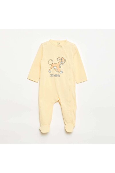 KIABI \'Disney\' Cotton Sleepsuit YELLOW