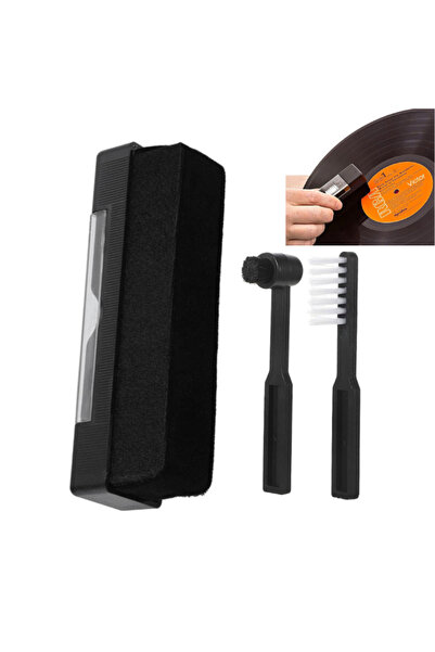 Choice Vinyl Record Cleaning Kit Anti Static Cleaning Brush Dust-Remover Comb...
