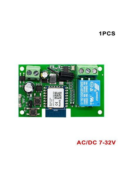 Choice1 7-32V no case 1 Channel WIFI Tuya Smart Relay Broad 12V 24V 110V 220V...