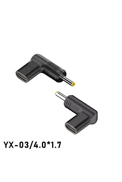 Choice20 محول طاقة للحاسوب المحمول 4.0-1.7 مم PD 20V100W مع موصل DC ومحول من ...