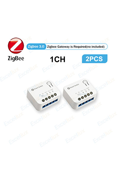 Choice4 1CH (2pcs) Tuya Zigbee Smart Switch Module 10A DIY Smart Home Relay 1...