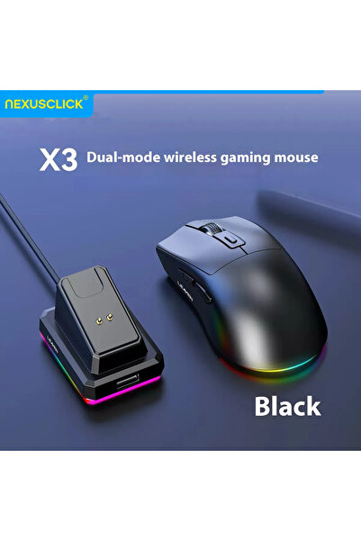 choice2 Black NexusClick Bluetooth Wireless Native Mouse, Game Two-Mode E-spo...