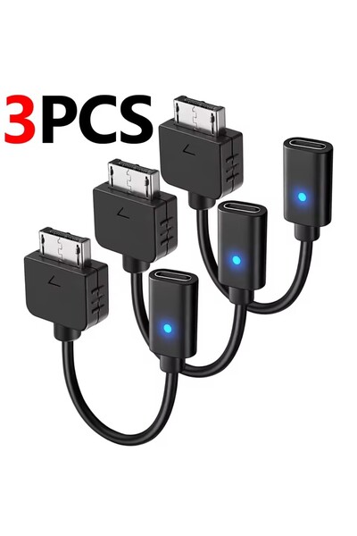 Choice 3PCS For PS Vita PCH-1000 Series Type C Female Charging Cables Chargin...