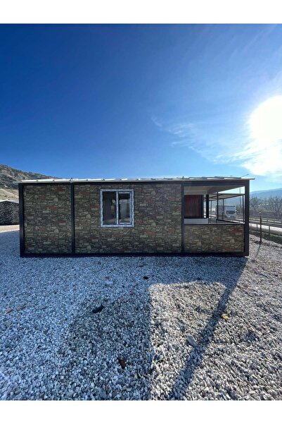 Grand wood yapı Tek odalı 21 m2 verandalı konteyner