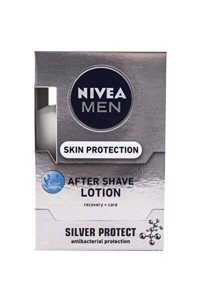 NIVEA Men Silver Protect After Shave Lotion, 100 ml