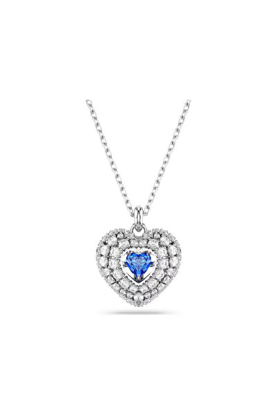 Swarovski Atelier Swarovski Blue Heart Necklace - 5680403