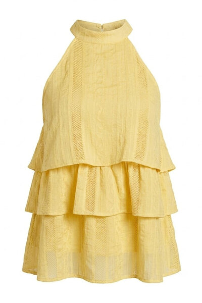 Noa&Noa Hakim Yaka Layered Blouse Yellow