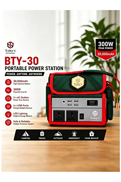 Generic TOBYS BTY-30 Battery Charger – Portable Multi-Device USB & Type-C Cha...