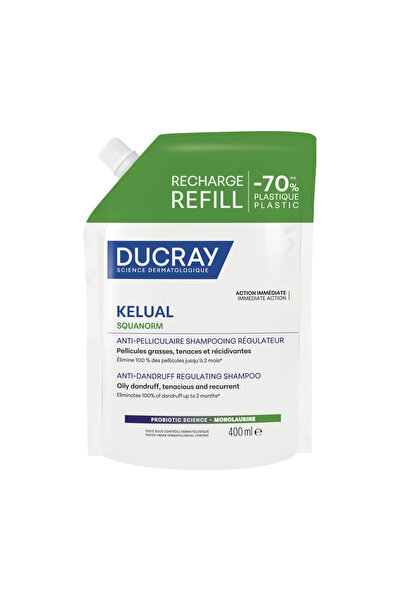 Ducray Kelual Squanorm Shampoo Refill 400 ml