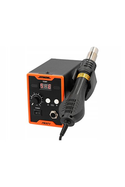 NO BRAND Stație de lipit cu aer cald 750W 100-500 °   C Display 79371