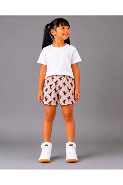 Machetta Girl's Patterned Comfortable Shorts