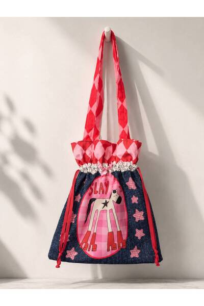 Planet Butik Slay Drawstring Cloth Bag