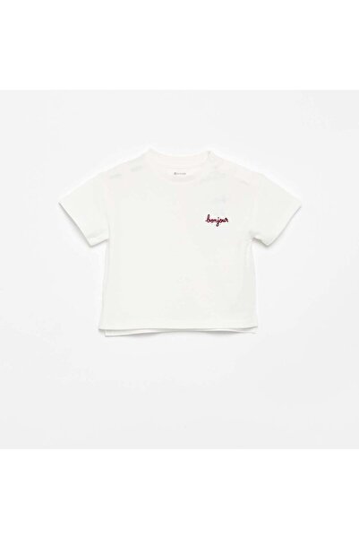KIABI Short-sleeved T-shirt WHITE