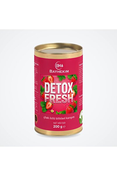 bh bayhekim Bayhekim Detox Karışım Çilek Özlü %100 Doğal – 200 Gr.