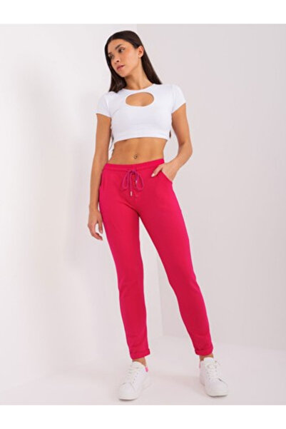 Relevance Pantaloni Trening Dama Sport, Guler inalt, RELEVANCE, Fucsia Casual...