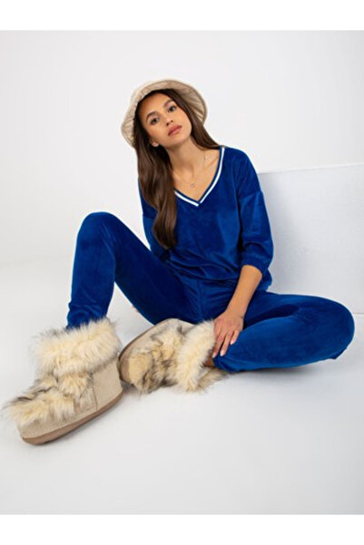 Relevance Women's Suit, RELEVANCE, Viscose, 3/4 Sleeve, Cobalt, model RV-KM82...