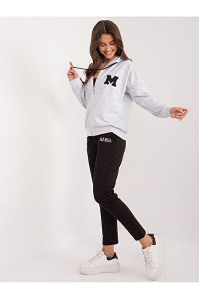 Relevance Compleu Dama Maneca lunga, Sport, RELEVANCE, Gri Casual Model RV-KM...