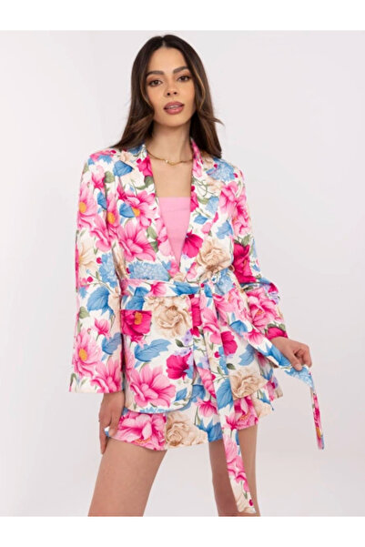 Italy Moda Compleu Dama, ITALY MODA, Poliester, Maneca lunga, Roz, model DHJ-...