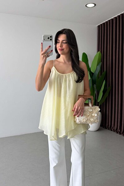 Lady Pixie Flounce Chiffon Blouse
