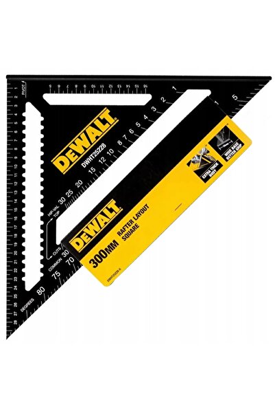Dewalt DWHT25228 DEKARSKI 300mm Instrument de măsurare Goniometru Distribuție...