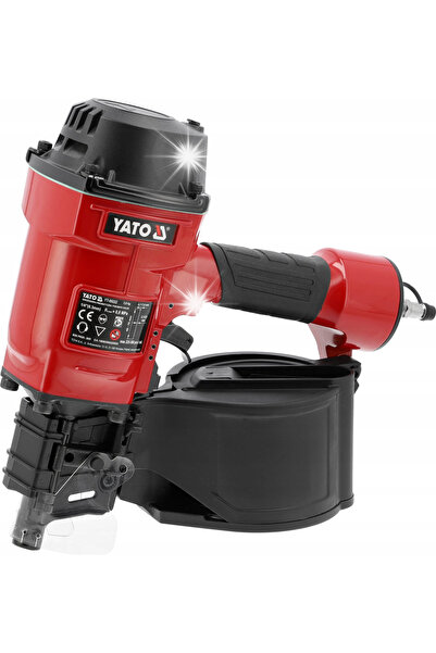 yato Pistol pneumatic de bătut cuie, tip tambur, pentru dulgherie, pentru cui...