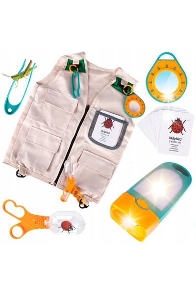 Stator Set științific naturalistic mare pentru micul explorator: Ochelari, la...