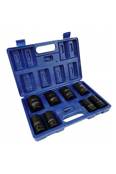 SilverTools Chei tubulare de impact 3/4 17-32mm, set de 8