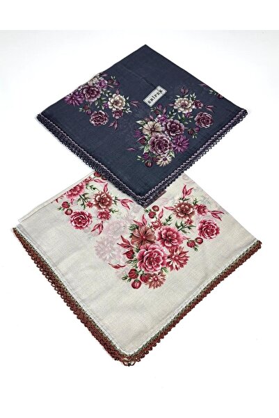 Eripek 2'li Paket Oyalı Pamuk Yazma 6595-14