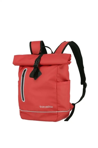 Travelite Rucsac urban Basics Rollup Roșu