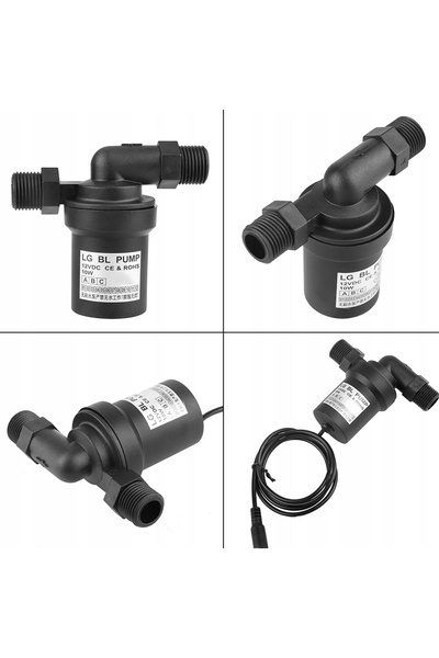NO BRAND Pompă de apă de recirculare pentru cascadă, iaz, irigare 12V 10W