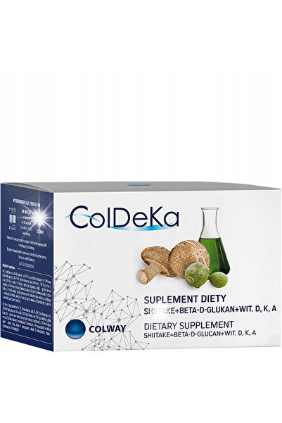 Colway ColDeKa 60 capsule. Extract de Ciuperci Shiitake+beta-D-glucan+Vitamin...