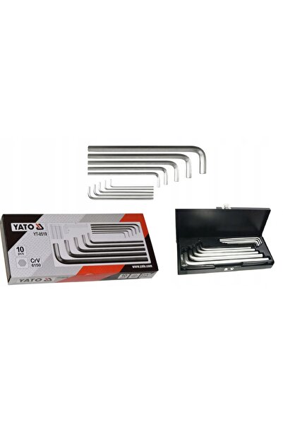 yato Set chei imbus 10 bucăți 3-17mm YT-0519