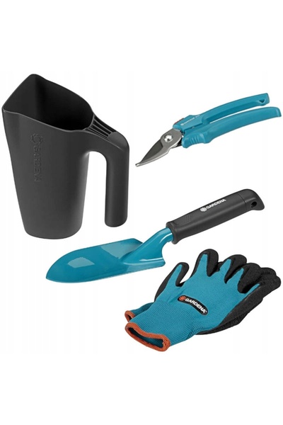 Gardena Set de unelte de grădinărit cu udătoare 08966-30 Lopată + Foarfecă de...